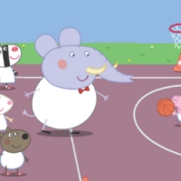 Peppa Wutz-Basketball
